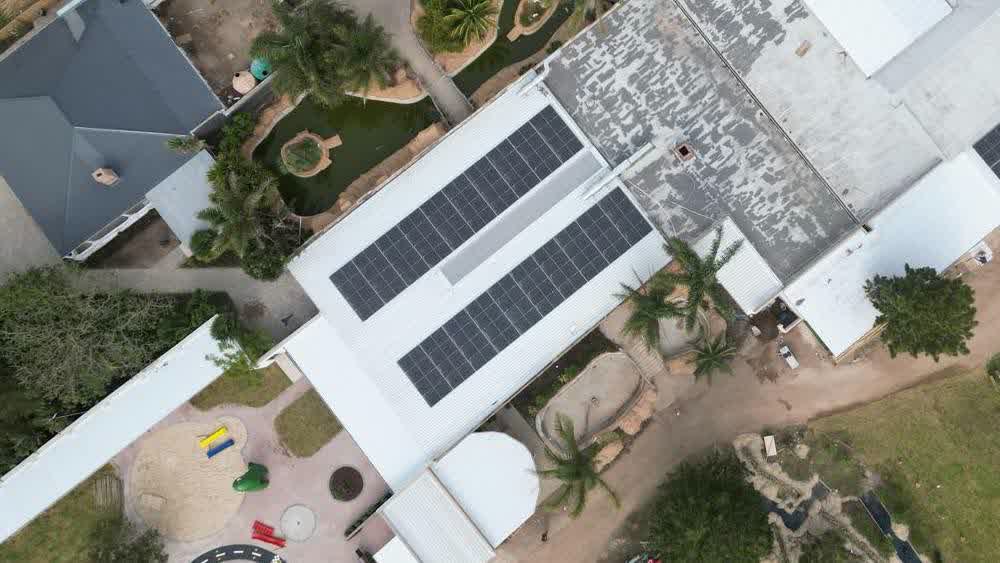 A solar system being evaluated for an upgrade