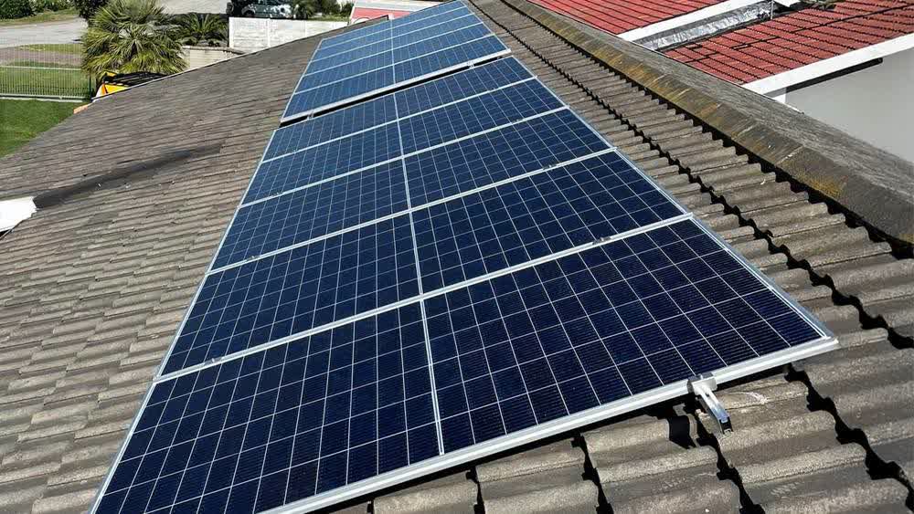 An SA Off Grid Power technician working on a local installation